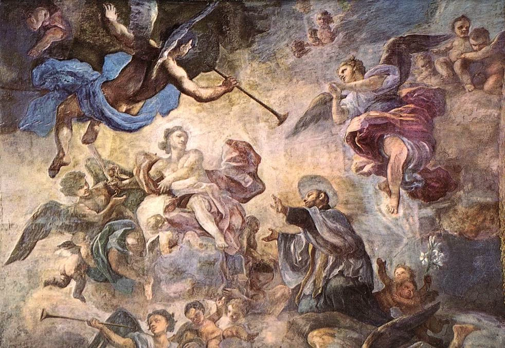 San Gaetano placante rabbia divina - San Paolo Maggiore, Naples